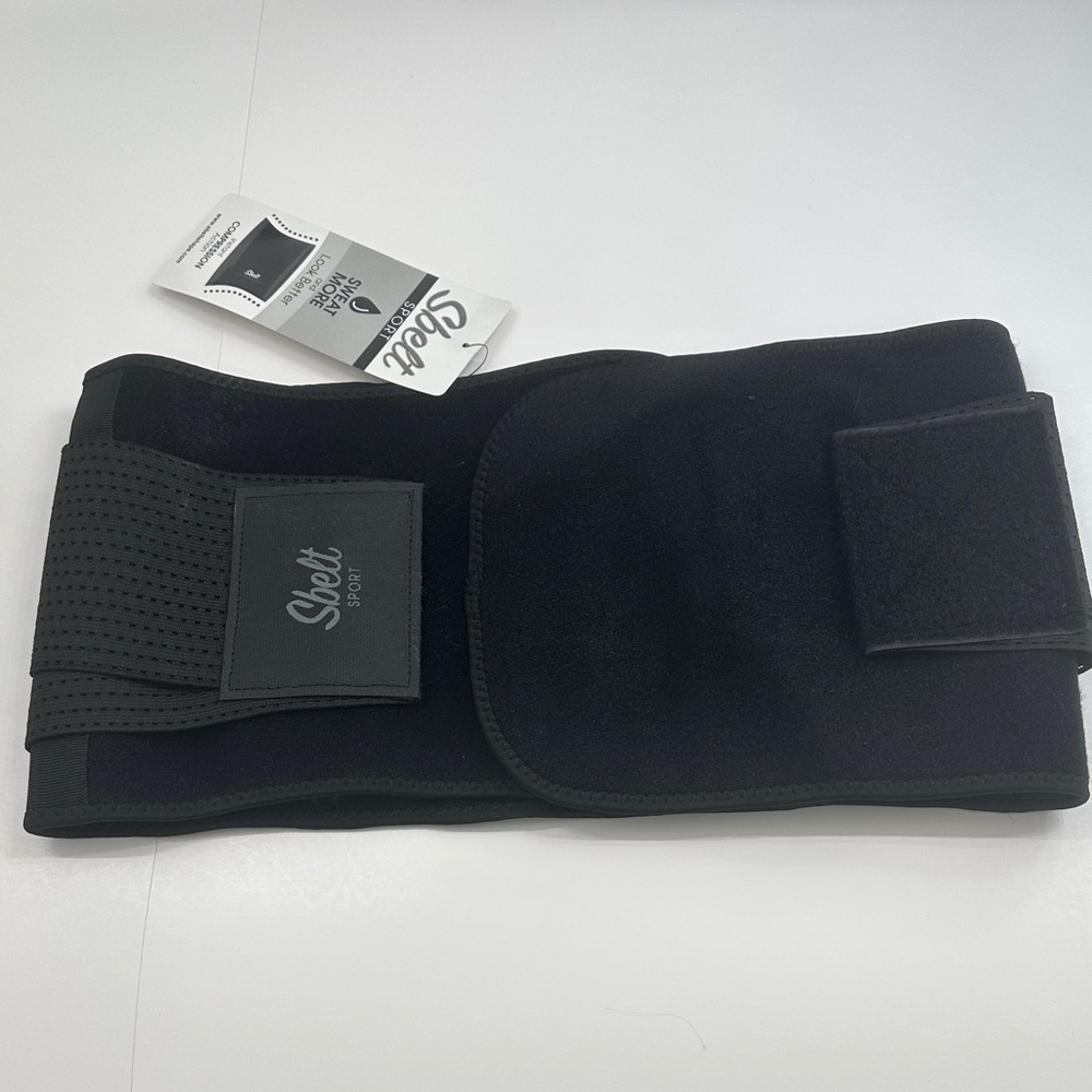 Black Waist Trimmer Belt